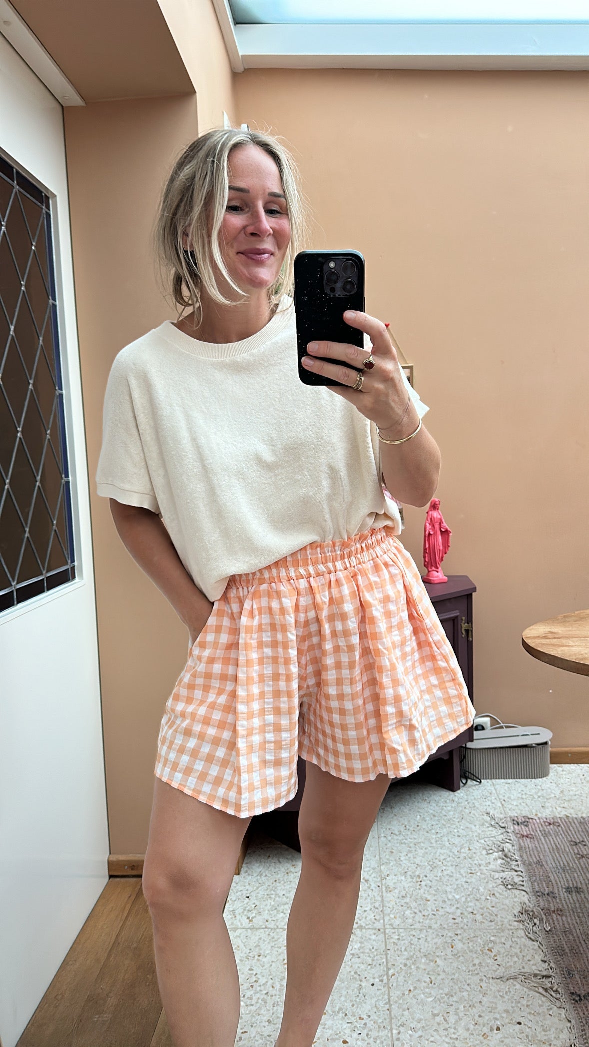 Hind - ruiten shortje