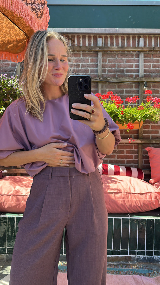 Great - paarsige pantalon