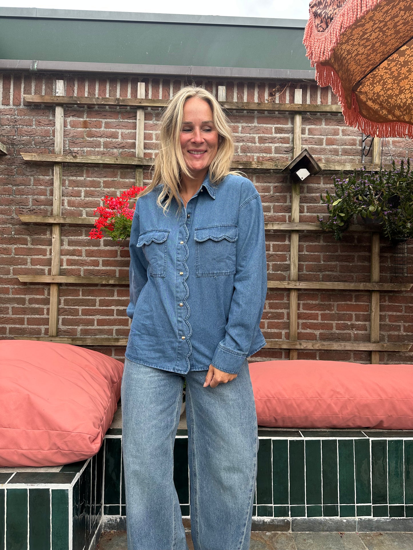 Ilvy - denim shirt