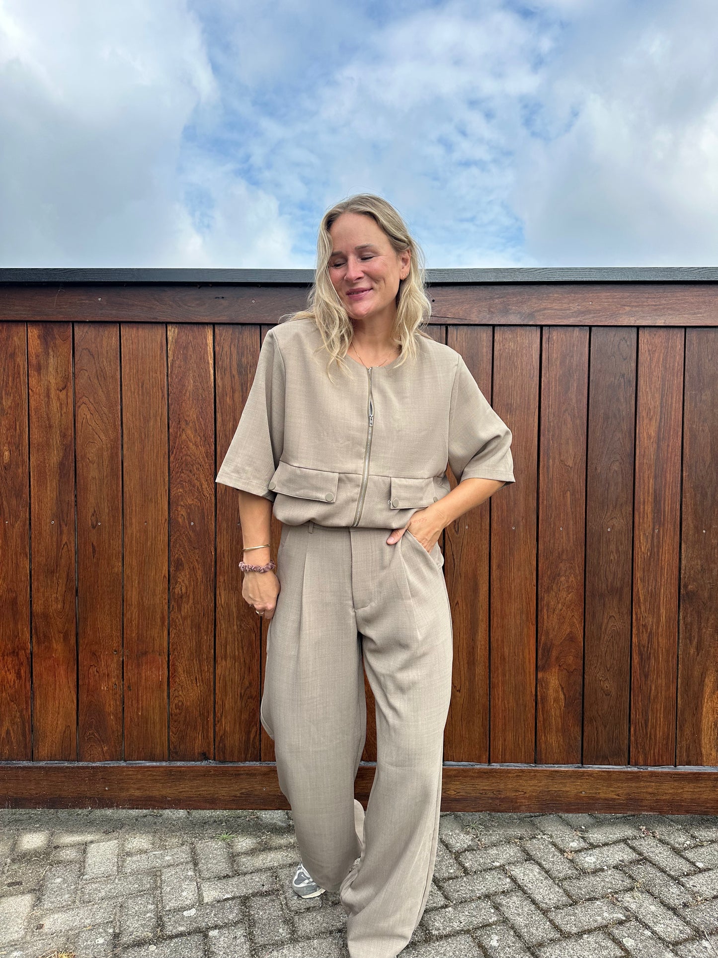 Great - zand pantalon