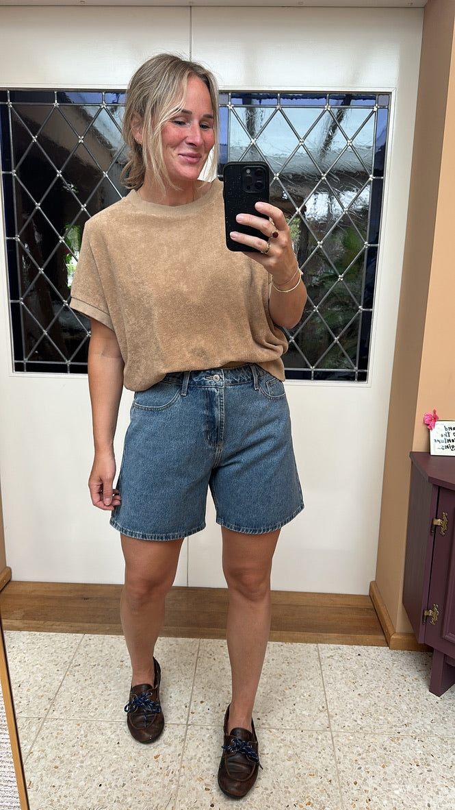 Valmy - mid blue short