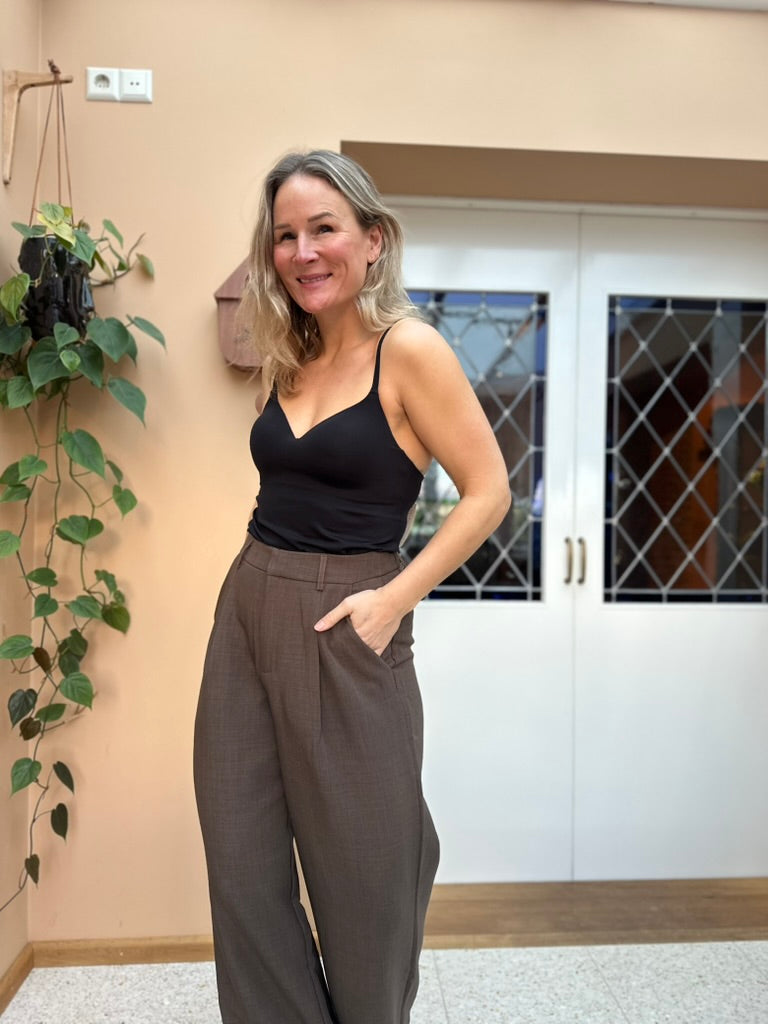 Birgit - zwarte bh top