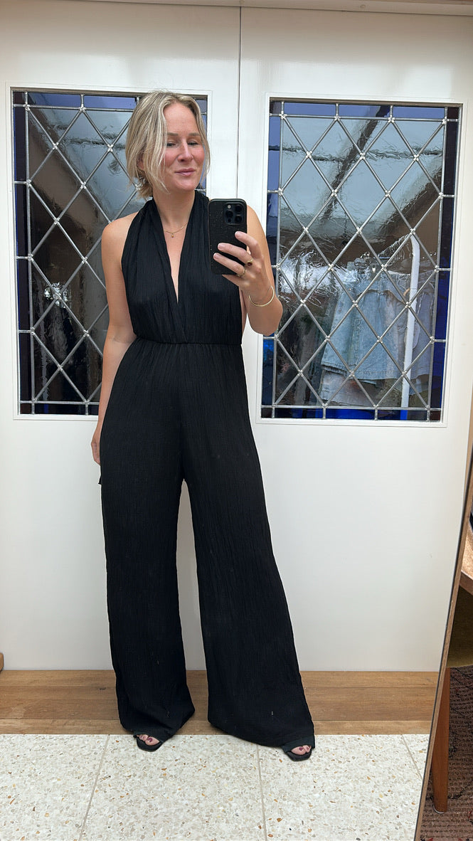 Farou - jumpsuit zwart