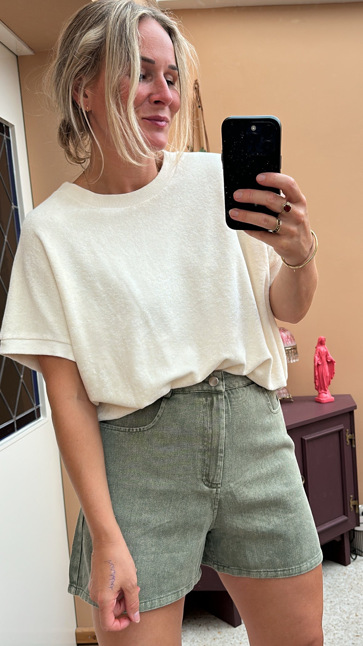 Hailey - shortje groen
