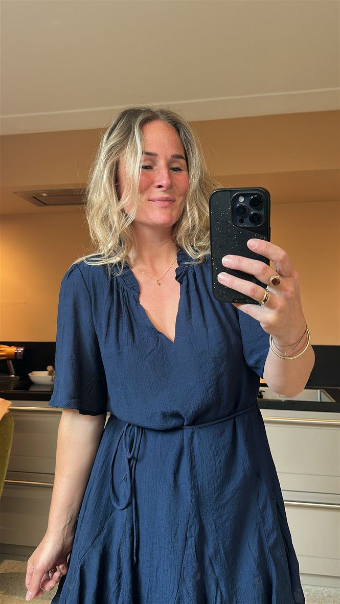 Evi - blauw jurkje