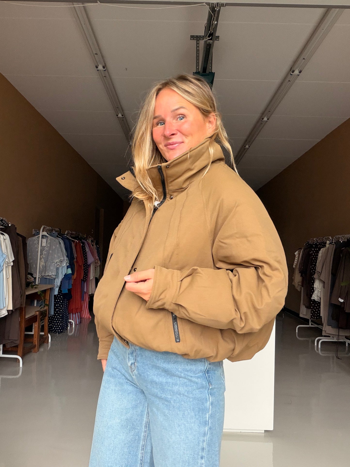 Belina - winterjas met bontje