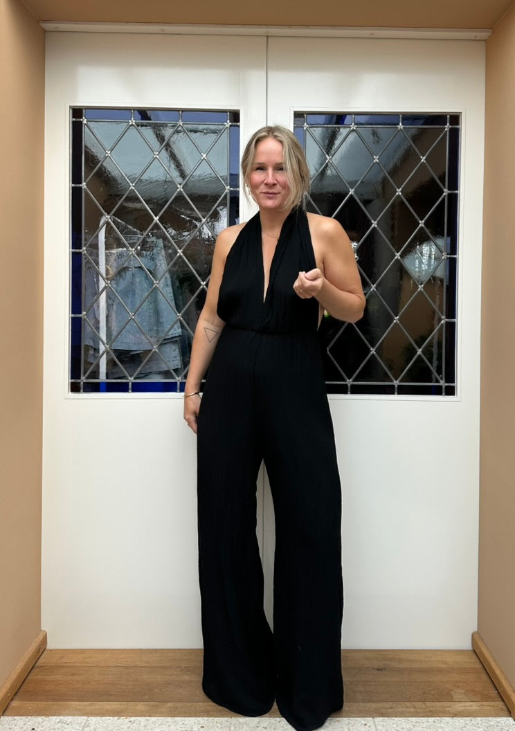 Farou - jumpsuit zwart