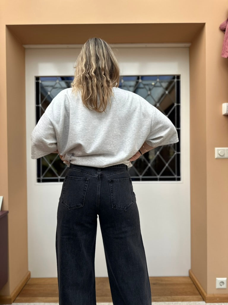 Barnes - grijze wideleg jeans