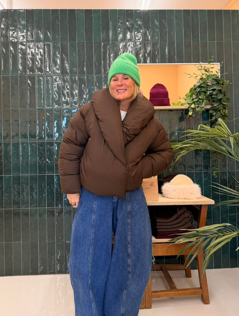 Loet - winterjas bruin