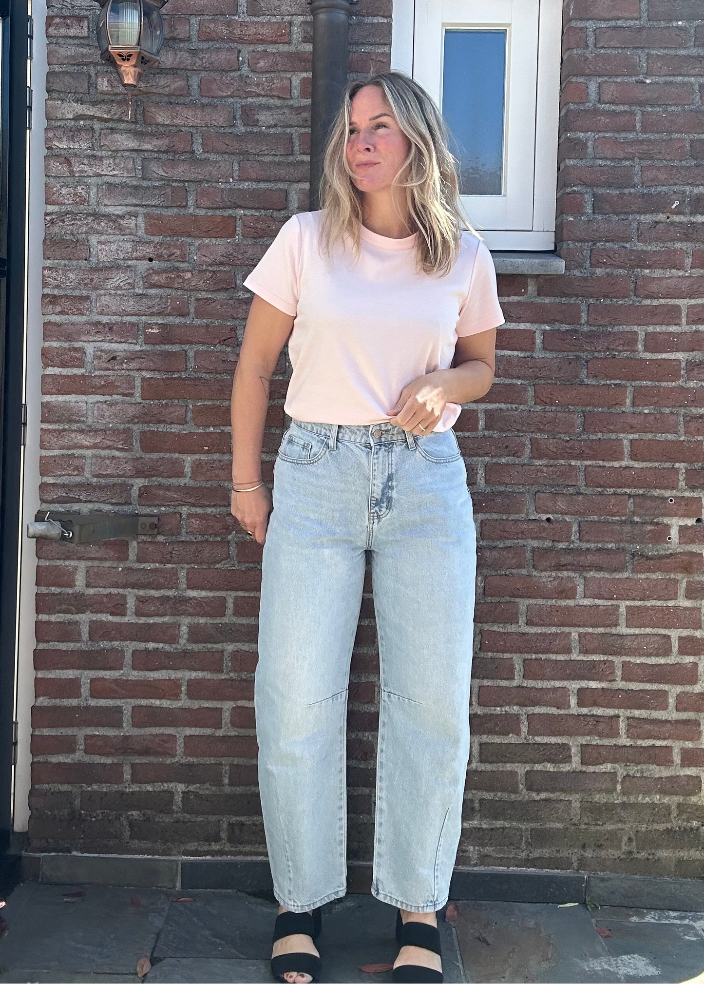 Brandy - licht blauwe ballon jeans