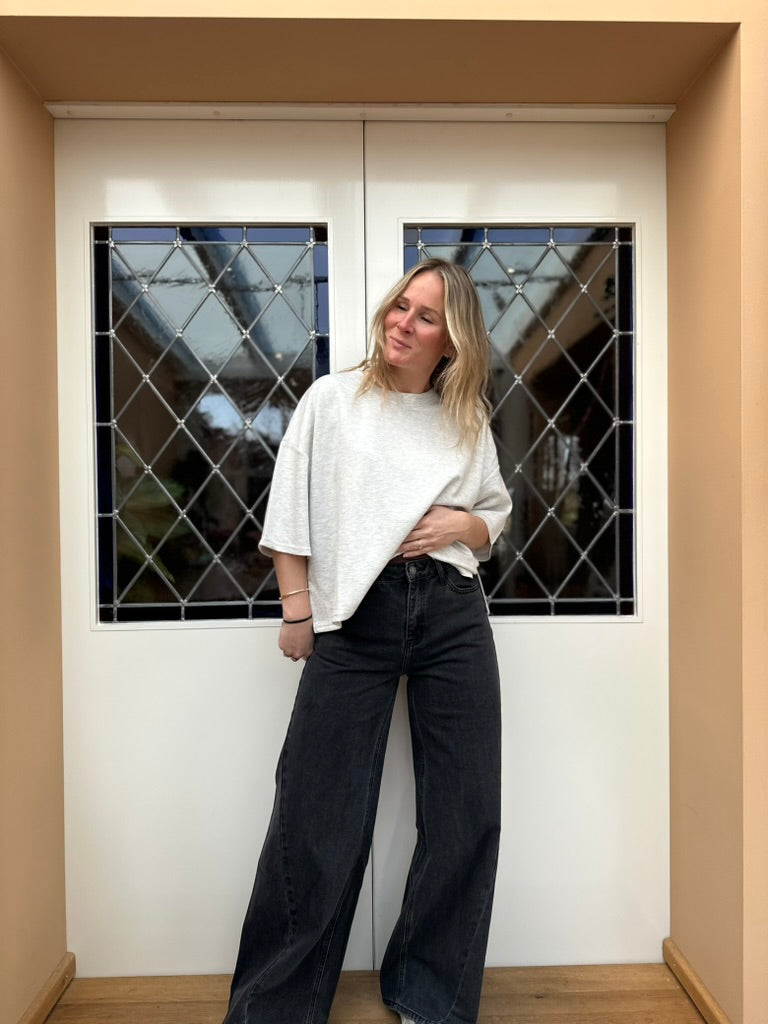 Barnes - grijze wideleg jeans