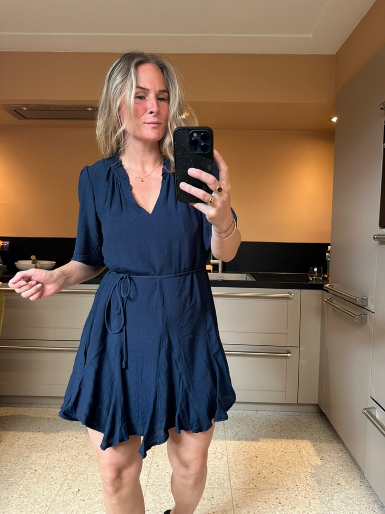 Evi - blauw jurkje