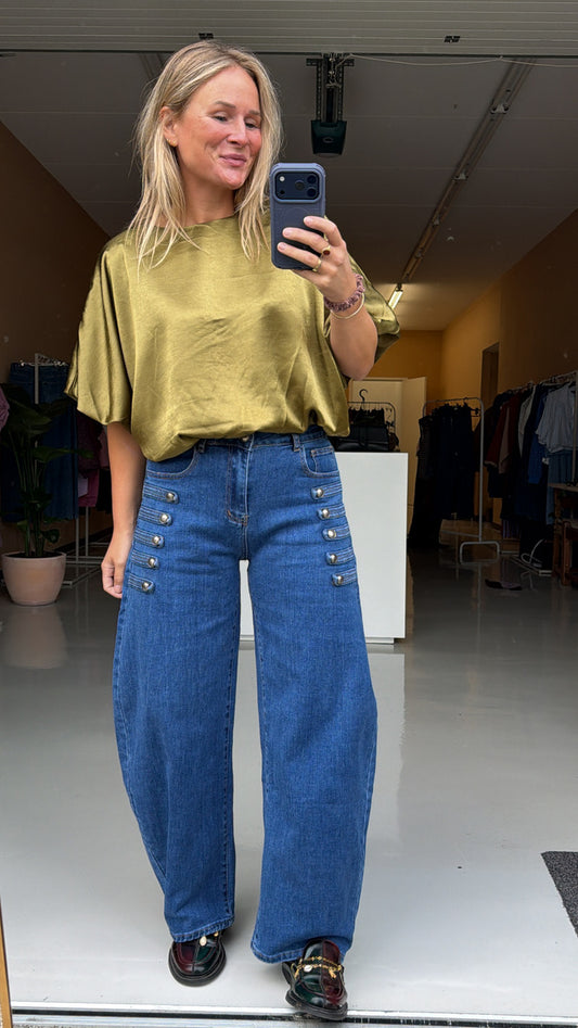Jada - barrel jeans knopen