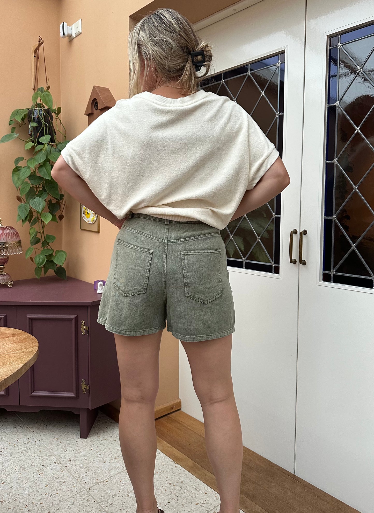 Hailey - shortje groen