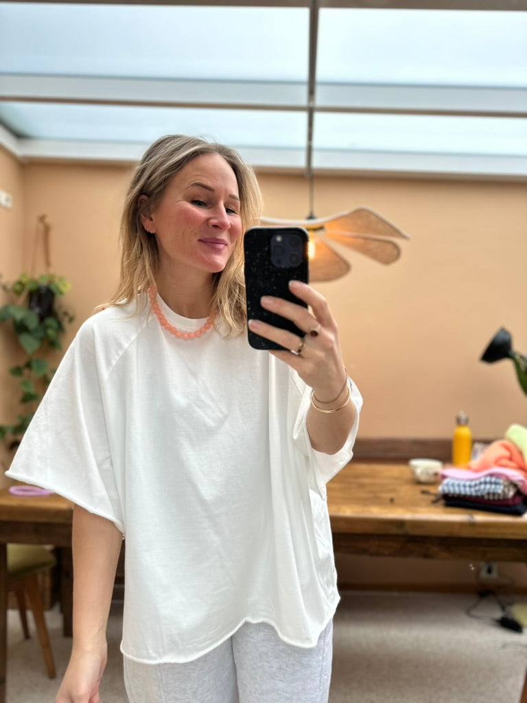 Brianna - oversized t-shirt wit