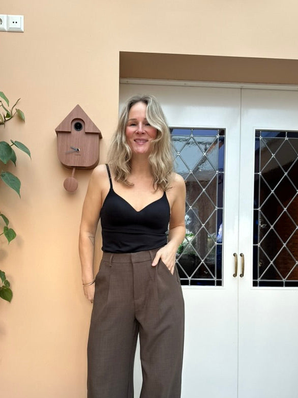 Birgit - zwarte bh top
