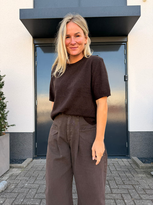 Kessy - wollen truitje bruin