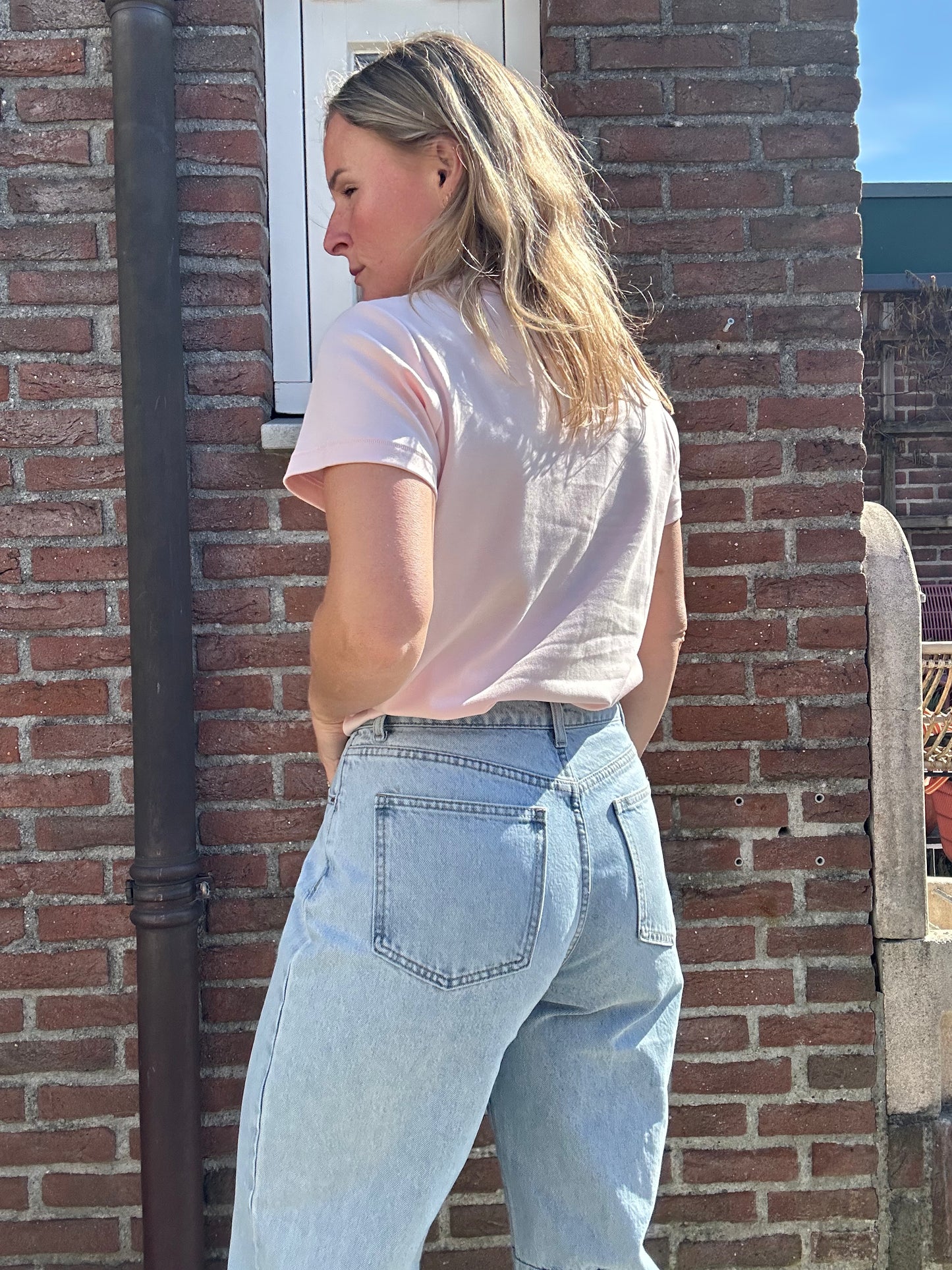 Brandy - licht blauwe ballon jeans