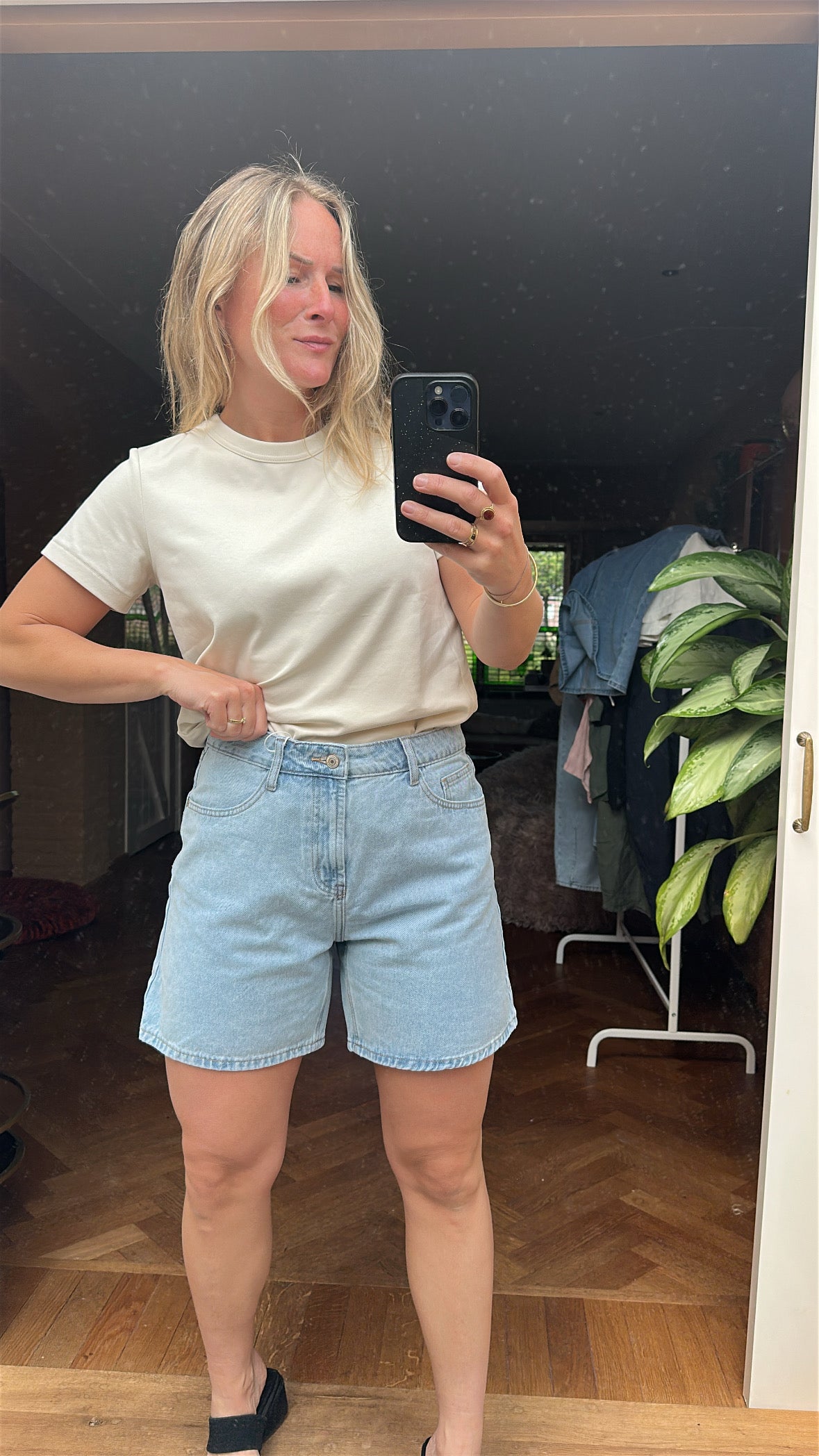 Valmy - Licht blauwe short