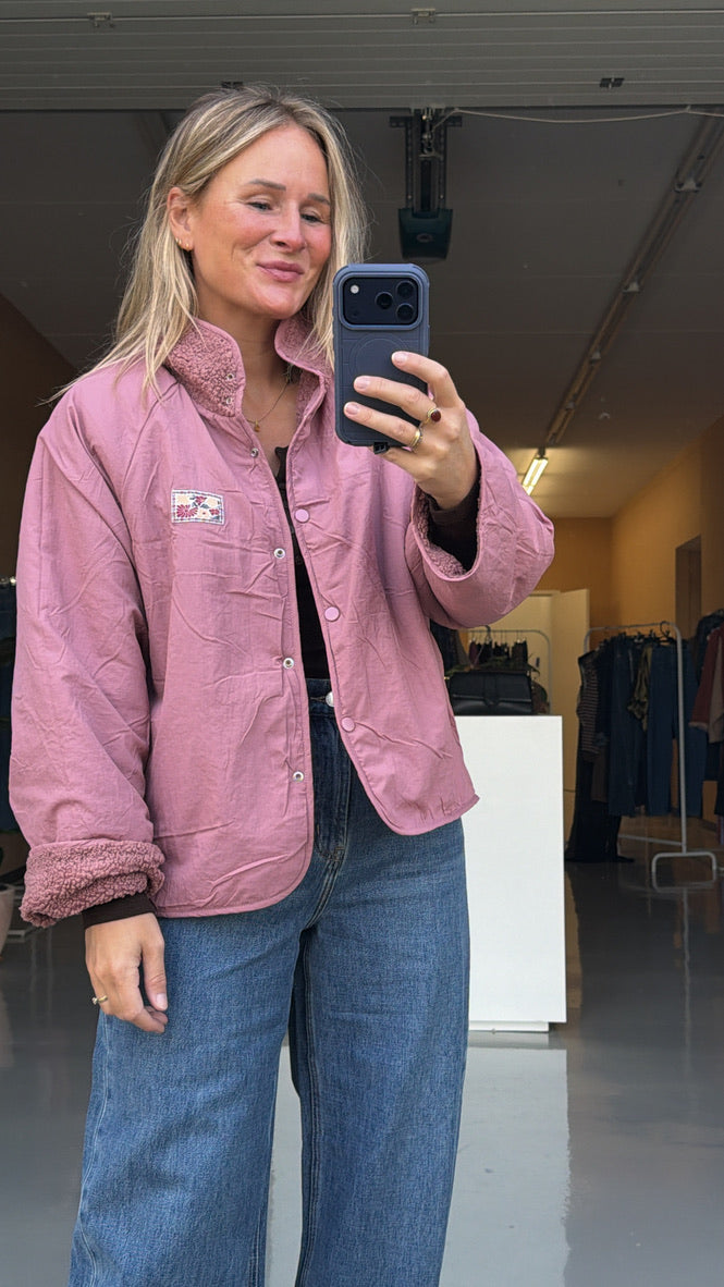 Julia - Teddy jasje roze