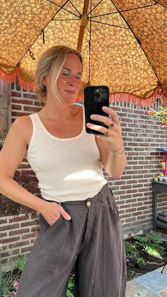 Gigi - hemdje beige
