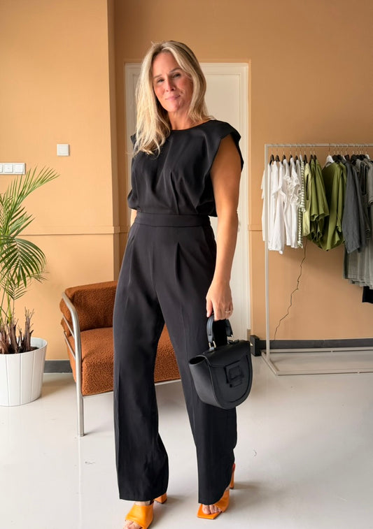 Iselle - zwarte jumpsuit