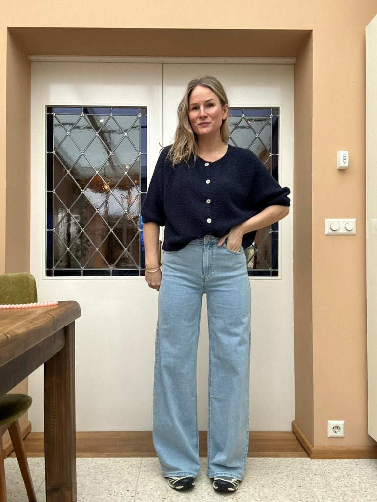 Berna - jeans wideleg licht