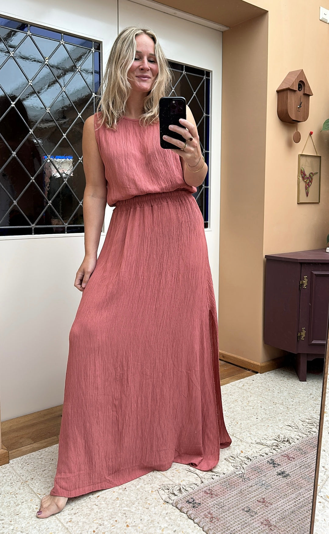 Fab - top en rok combinatie roze