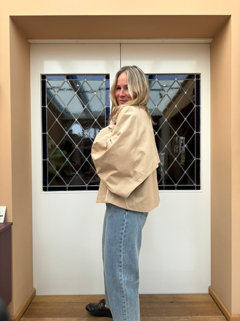 Dory - korte trenchcoat