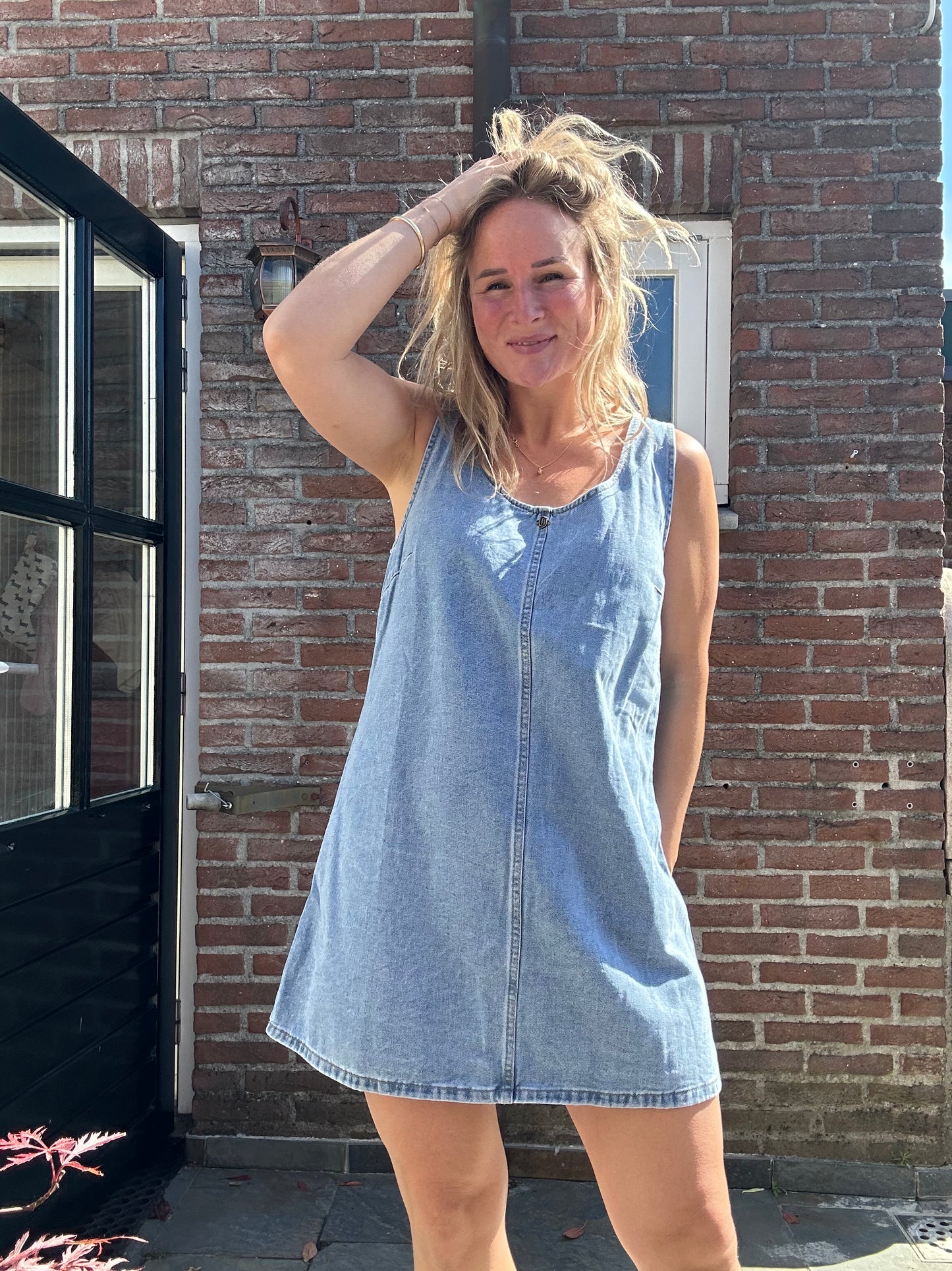 Ruby - denim jurkje