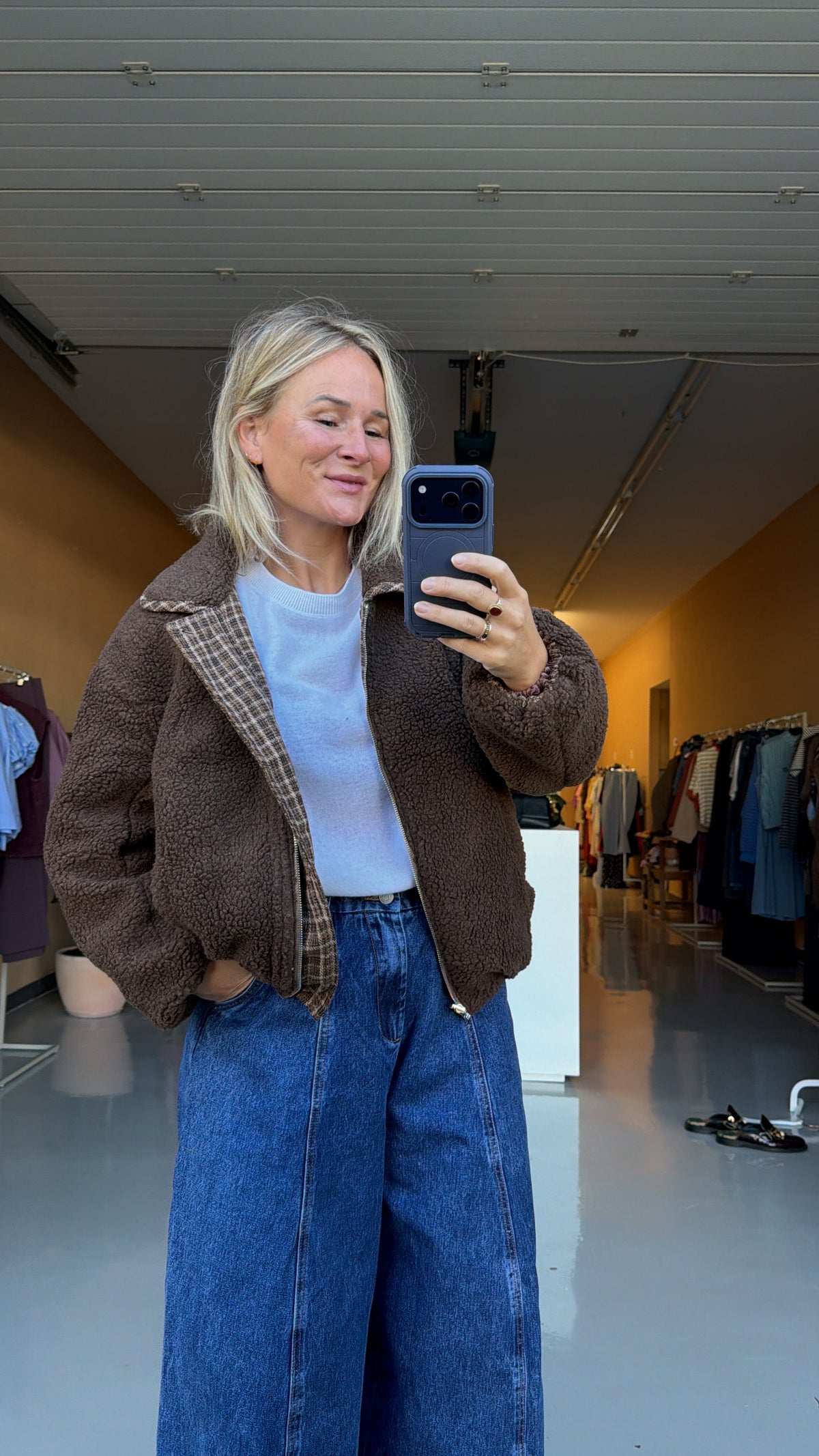 Kenzi - ruiten/teddy bomber