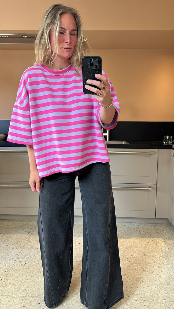 Ekka - sweat t-shirt streep