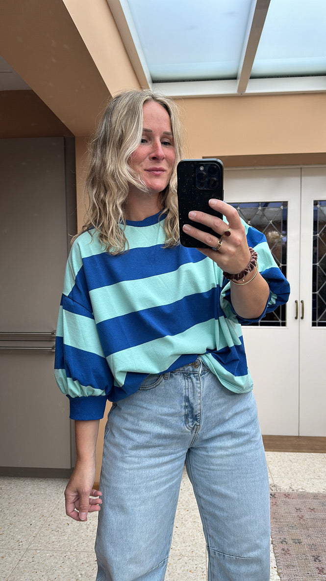 Festa - strepen shirtje pofmouw