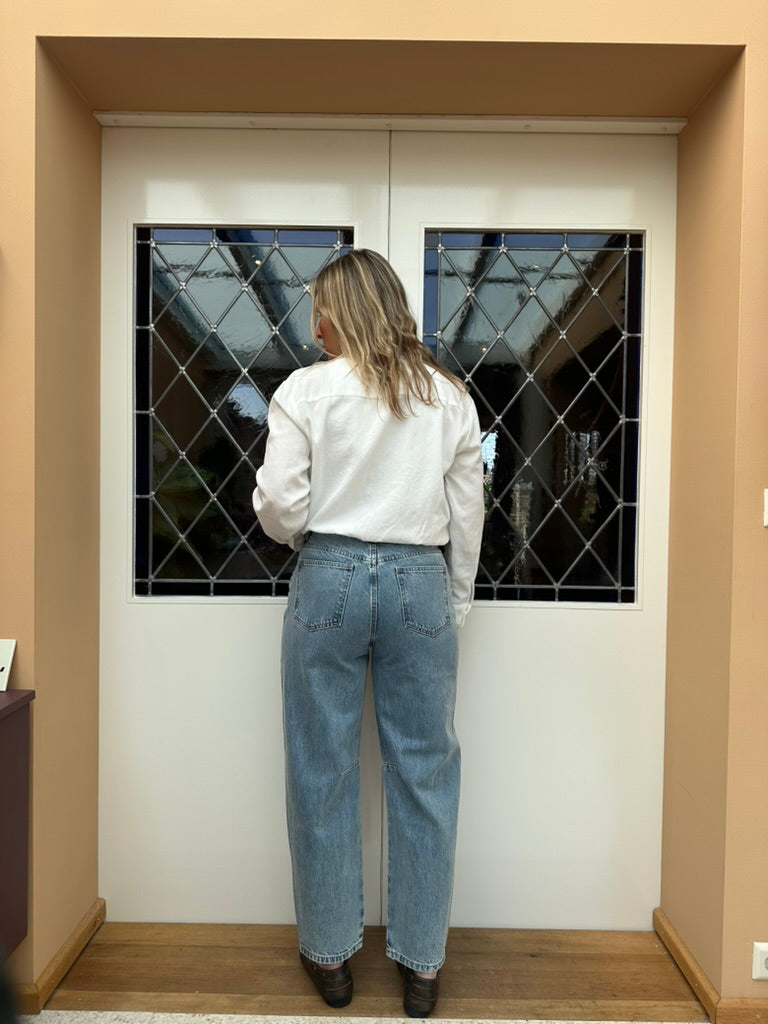 Brandy - Blauwe ballon jeans