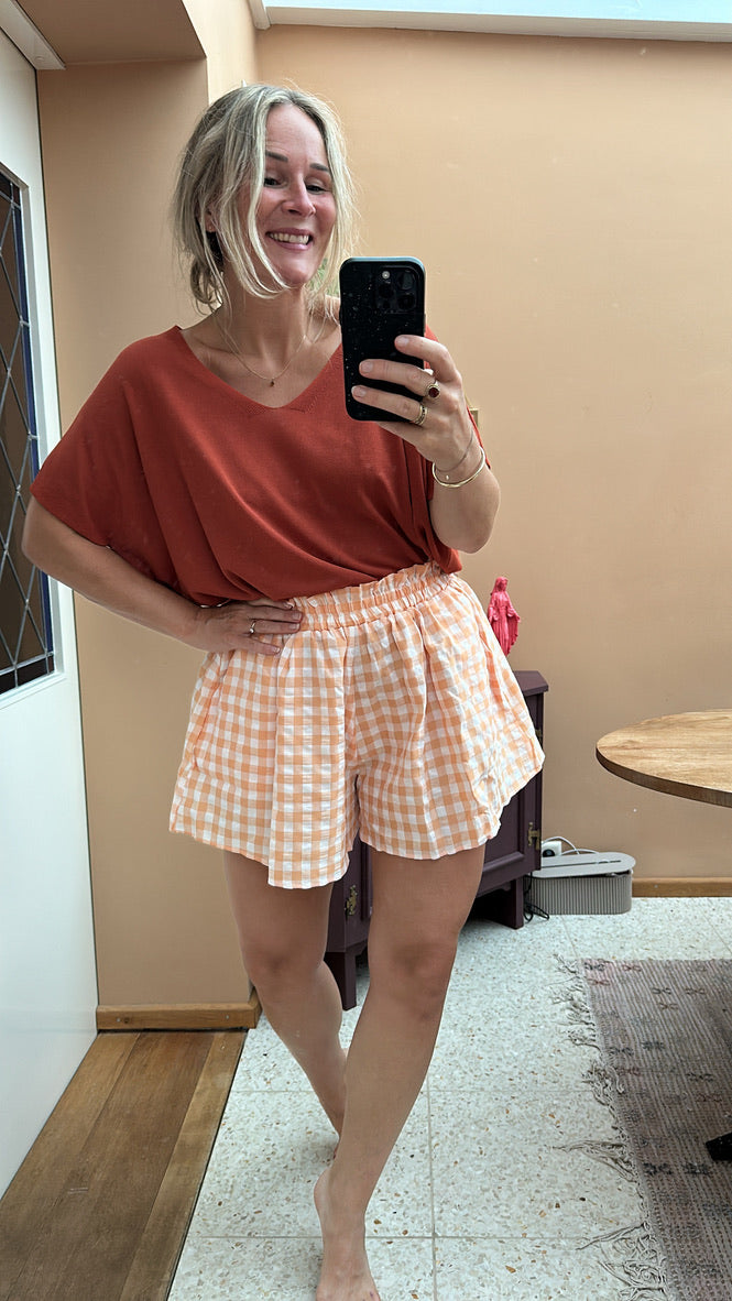 Hind - ruiten shortje
