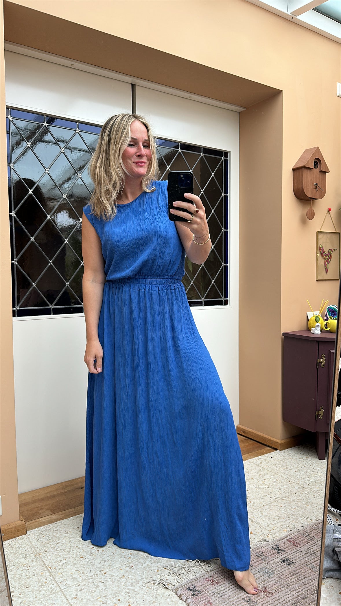 Fab - top en rok combinatie kobalt