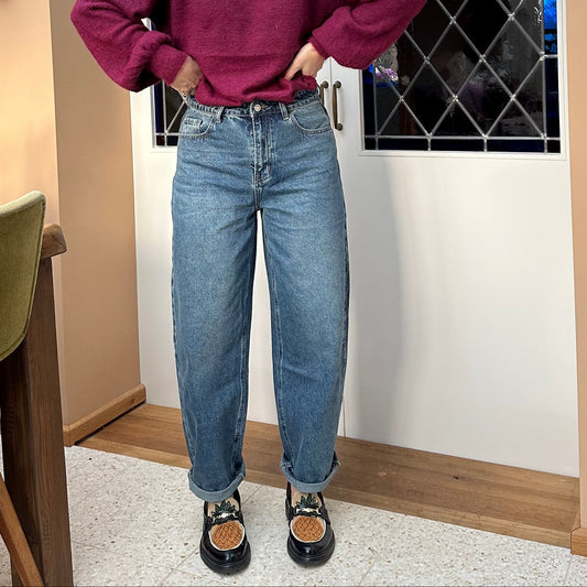 Lara - mom jeans high waist