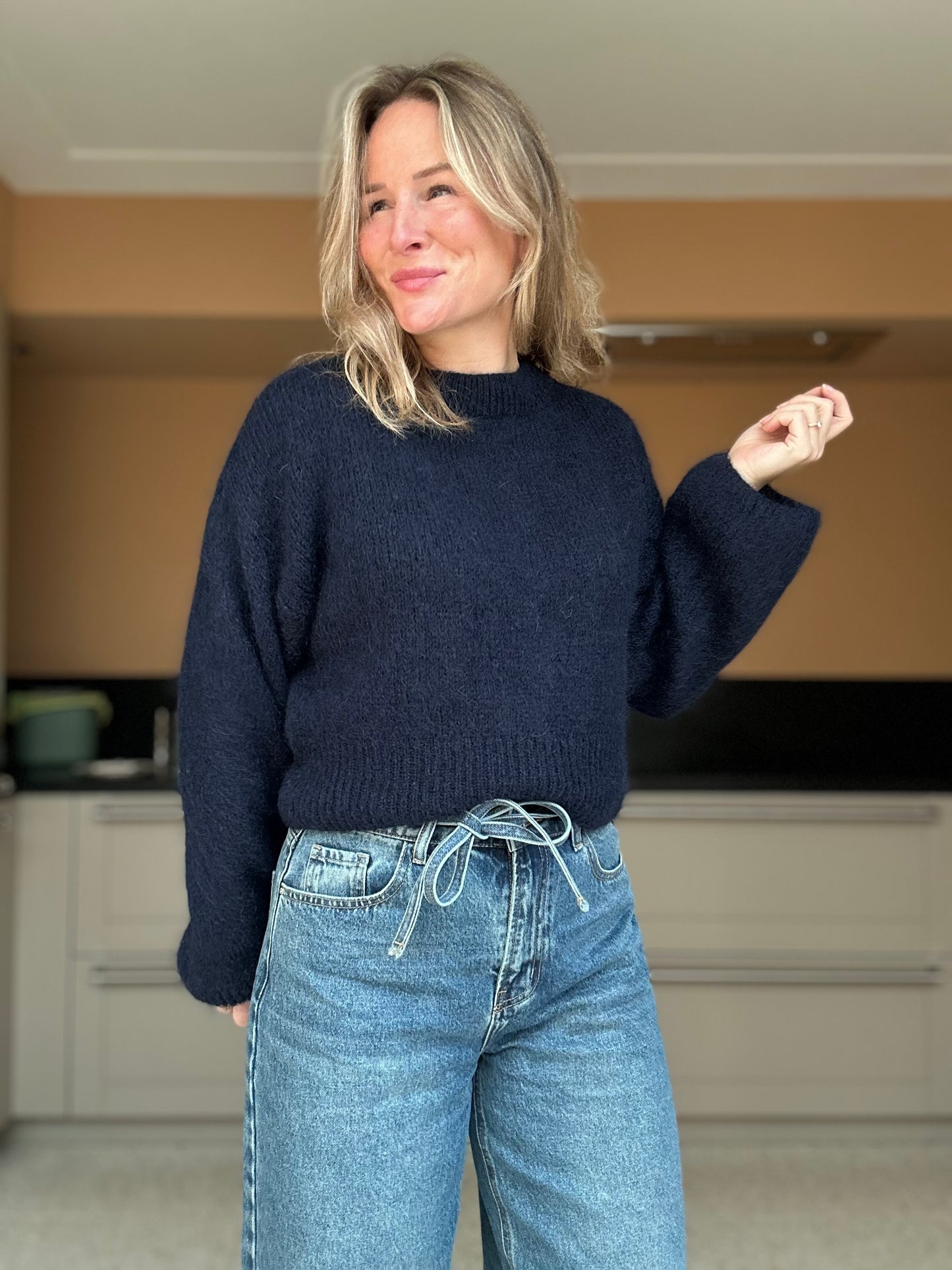 Lara - mom jeans high waist