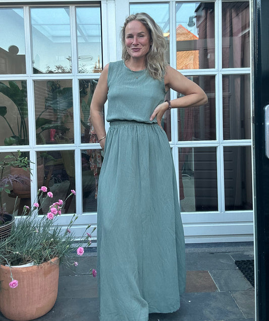 Fab - top en rok combinatie groen