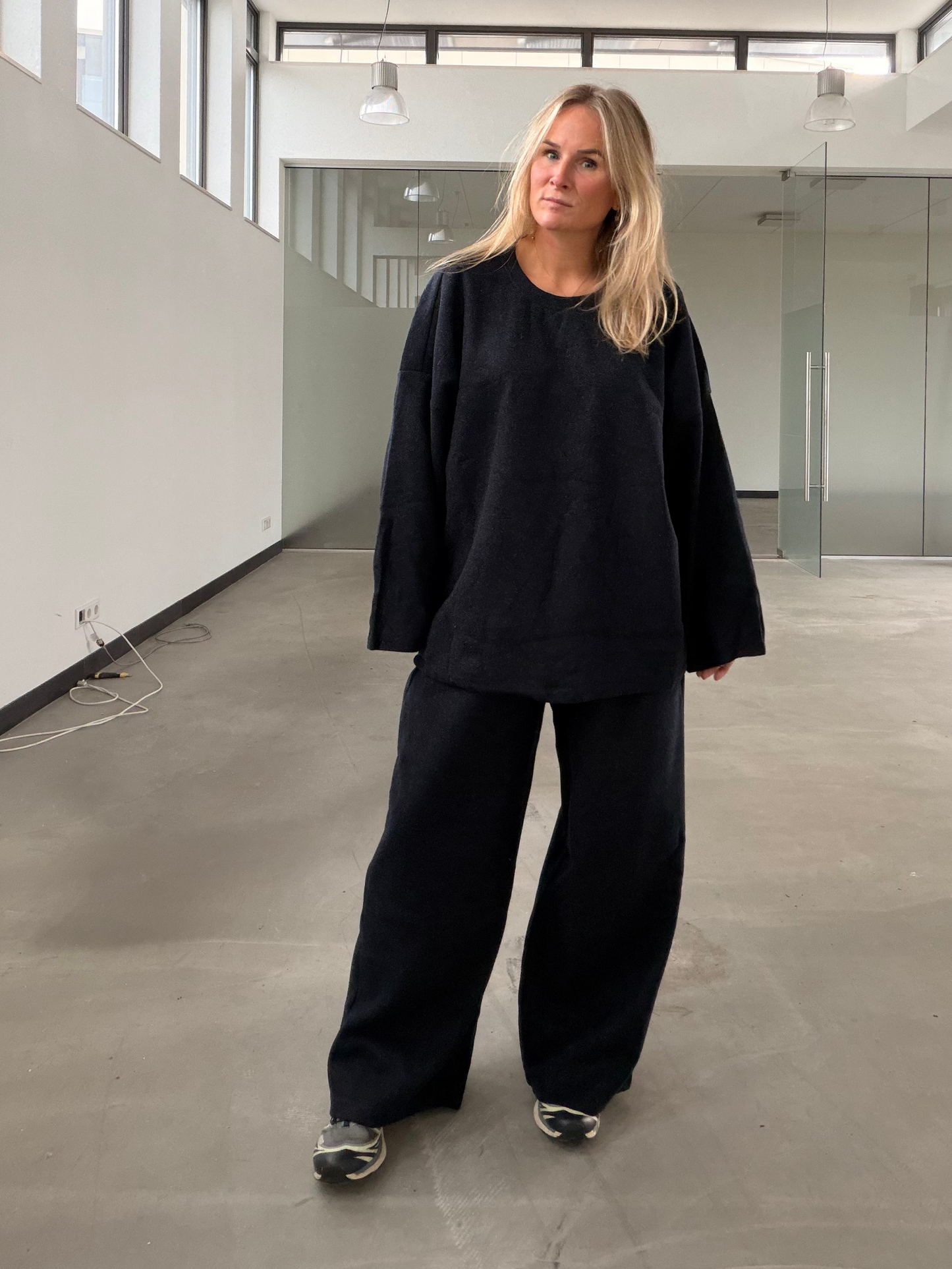 Leen - dikke navy trui mega zacht
