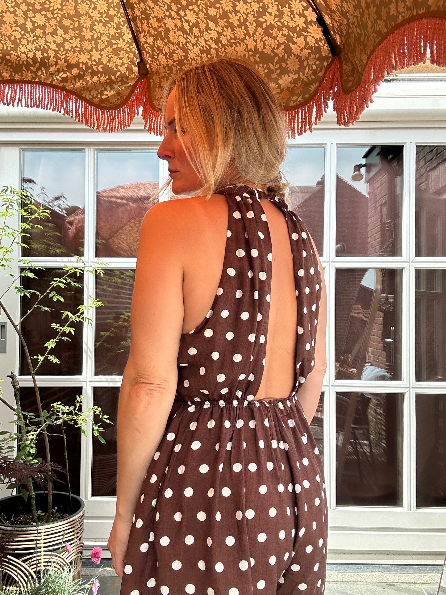 Giulia - stippen playsuit