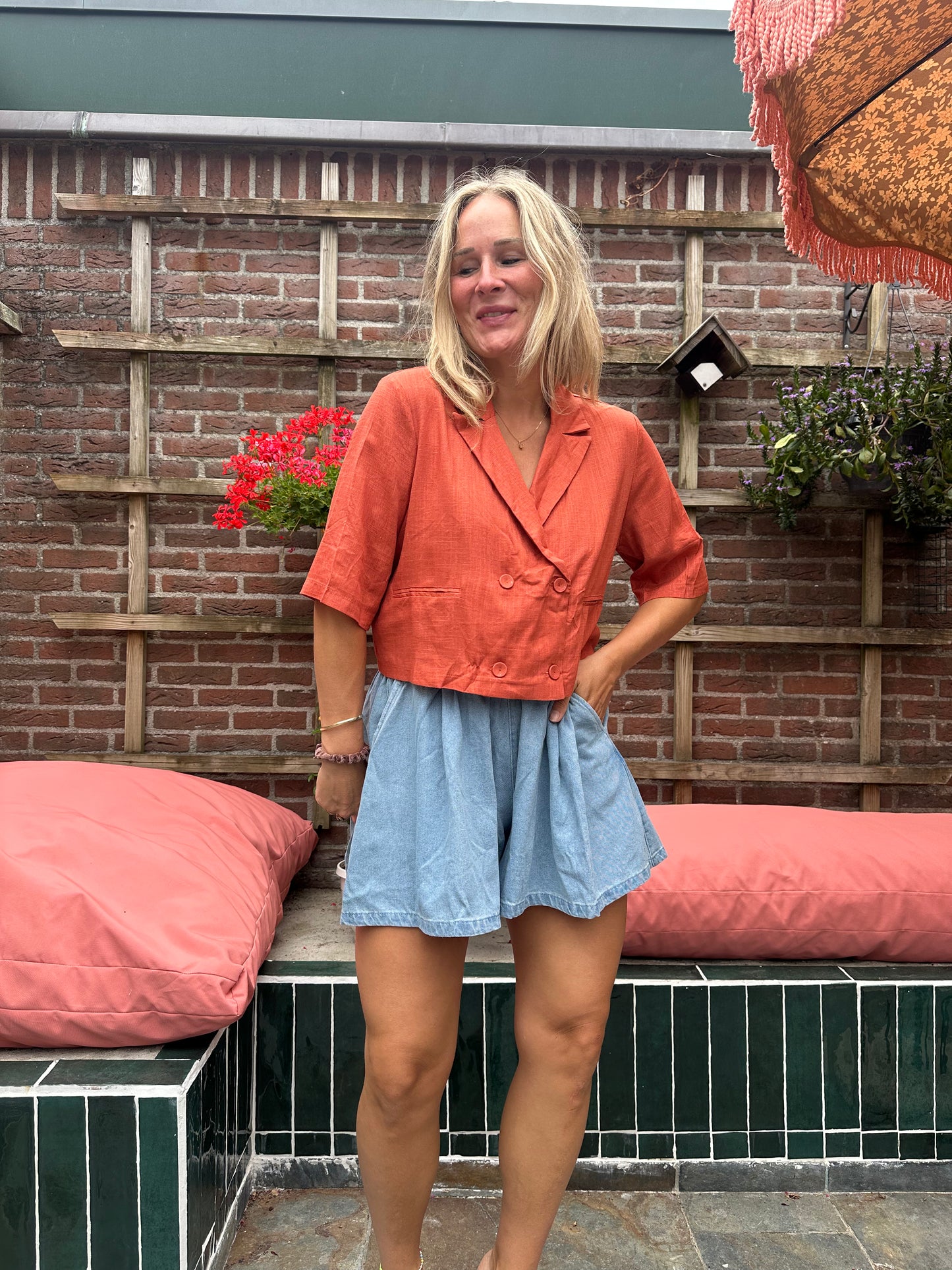 Elke - terra zomer blazertje