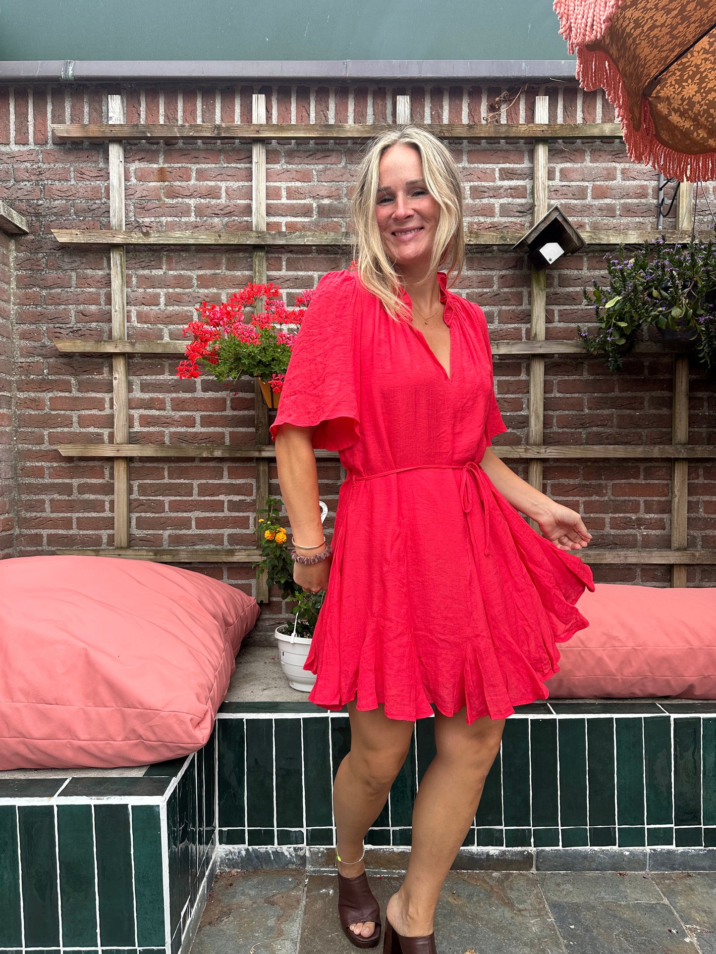 Evi - rood jurkje