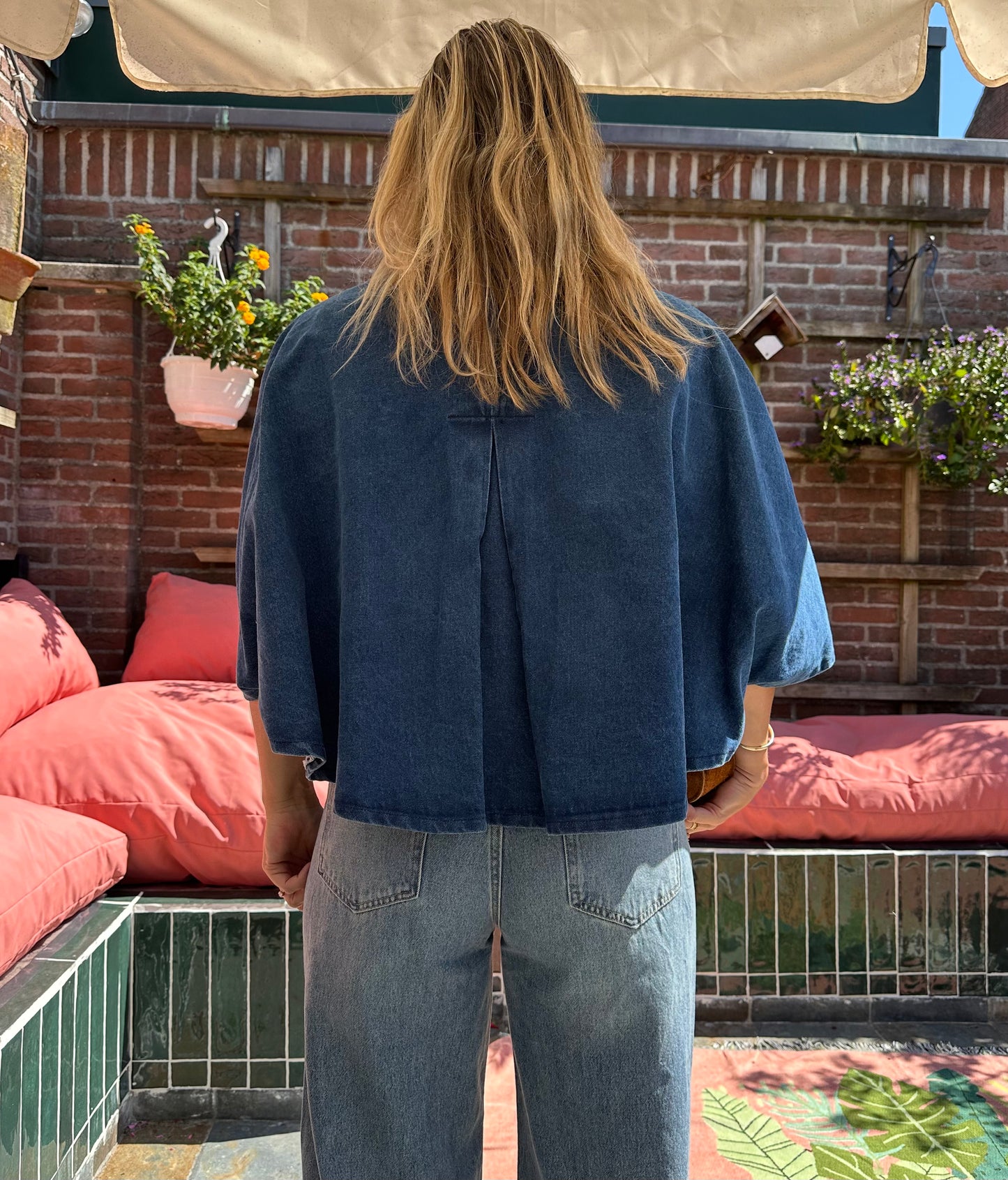 Izzy - spijker poncho
