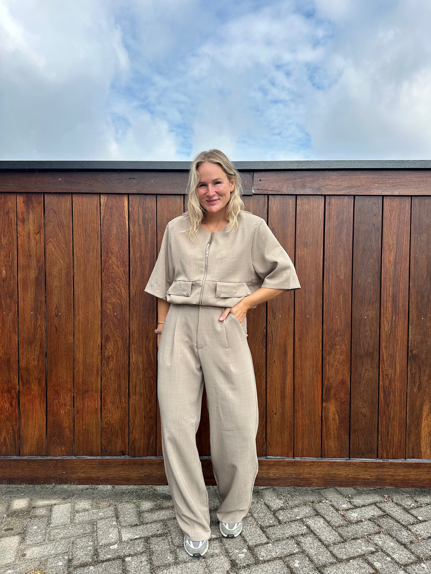 Great - zand pantalon
