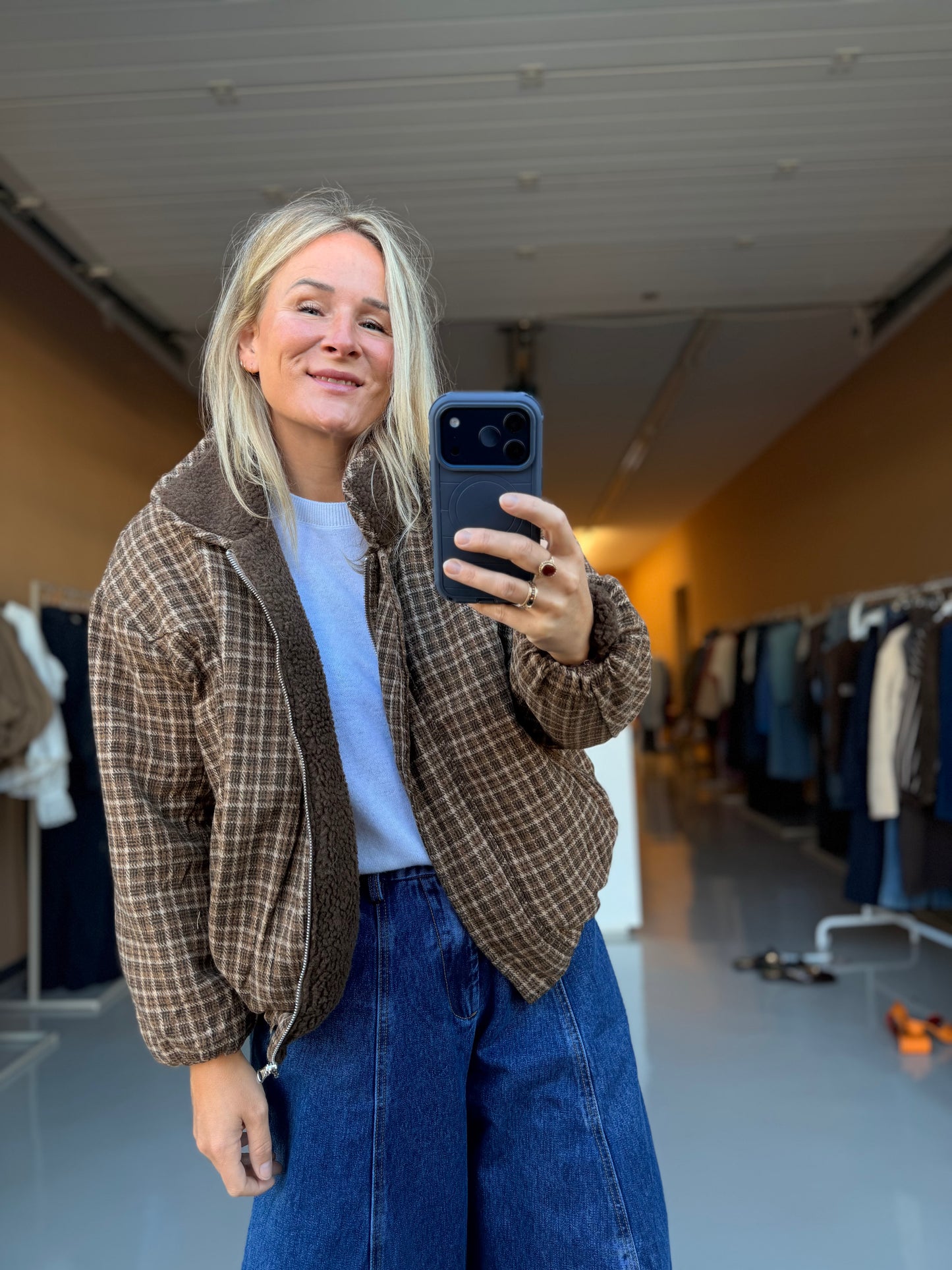 Kenzi - ruiten/teddy bomber