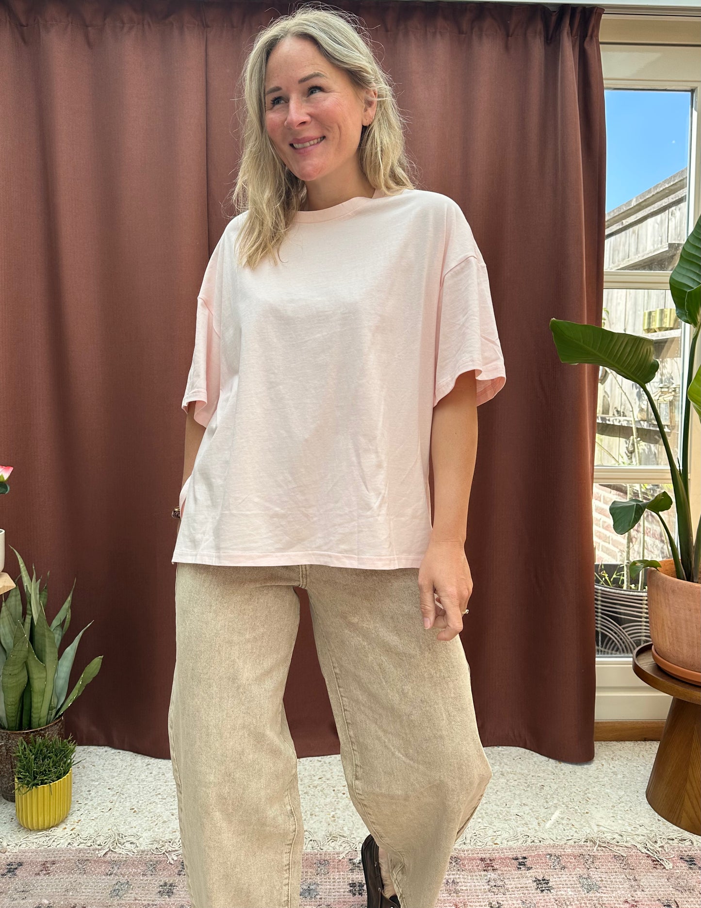 Esra - licht roze t-shirt