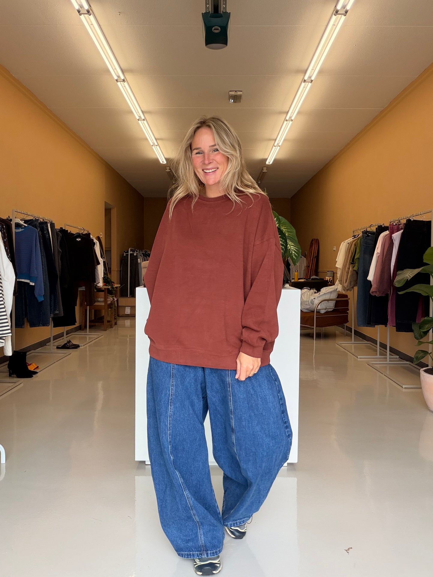 Kay - bruin/terra sweater