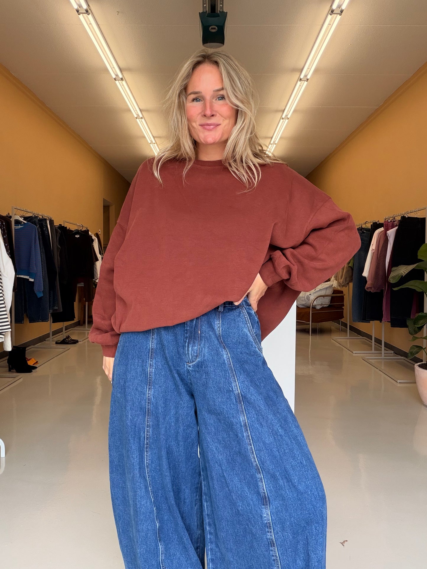 Kay - bruin/terra sweater